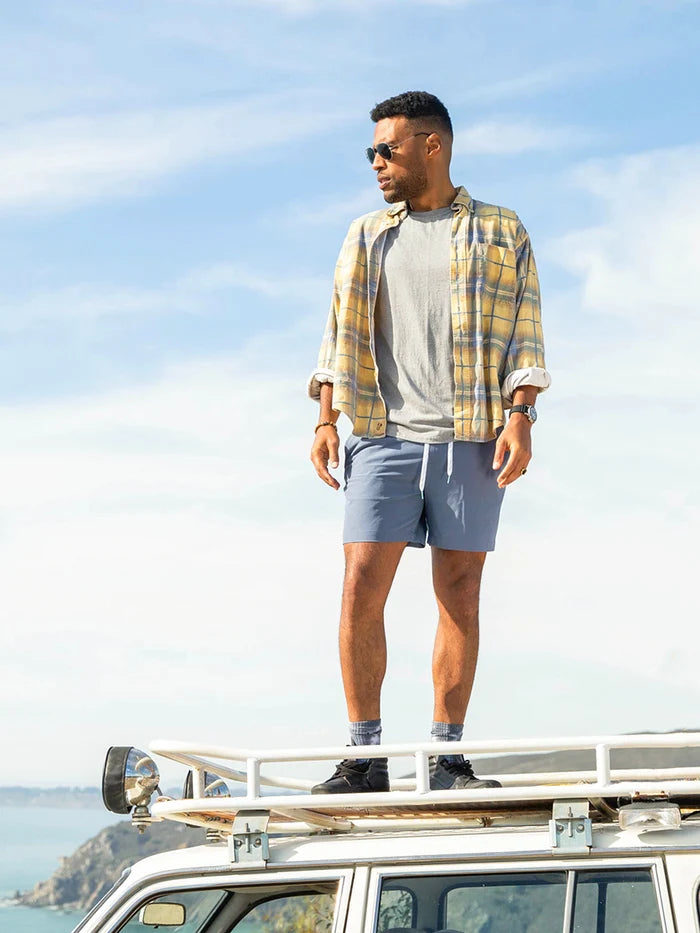 The Ice Caps 6" (Everywear Stretch) - Image 1 - Chubbies Shorts