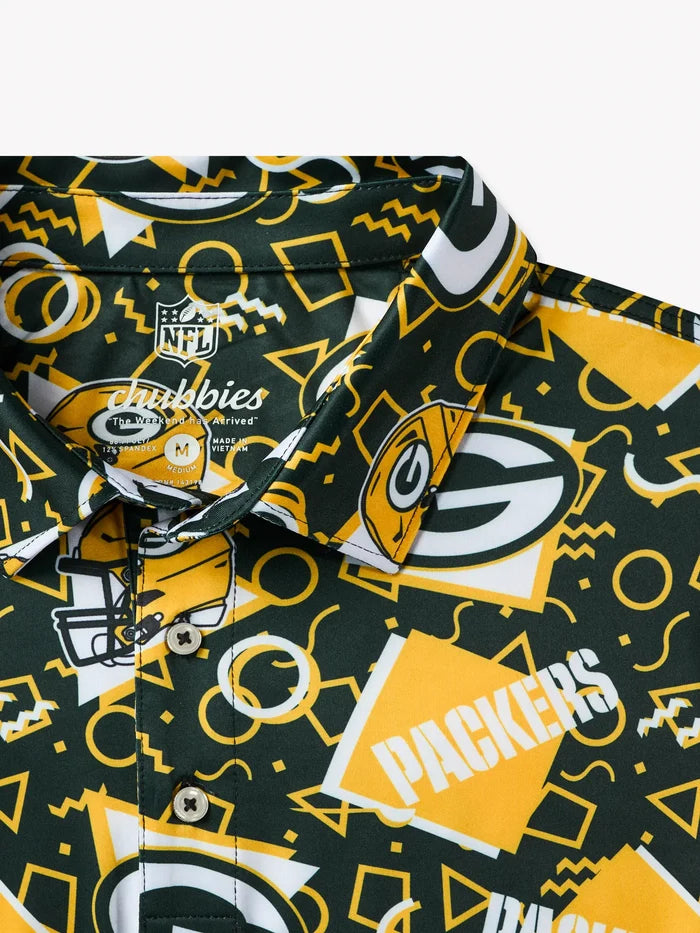 The Packers Game Day Fit (Performance Polo) - Image 3 - Chubbies Shorts