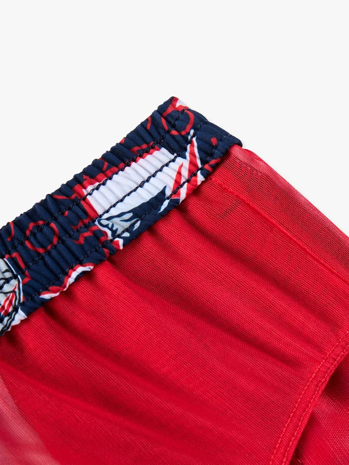 The Patriots Game Day Fit (Toddler Swim Trunk) - Image 3 - Chubbies Shorts