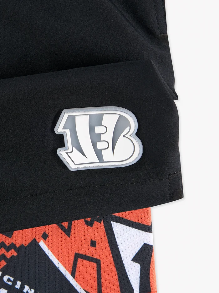 The Secret Bengals 5.5" (Classic Lined Swim Trunks) - Image 3 - Chubbies Shorts