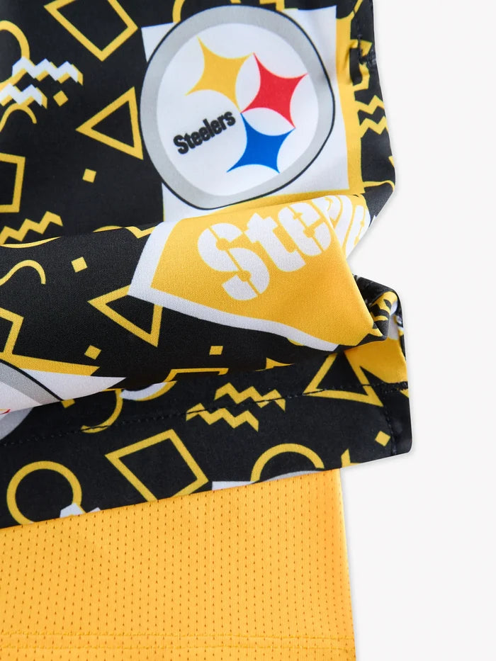 The Steelers Game Day Fit 5.5" (Classic Lined Swim) - Image 3 - Chubbies Shorts