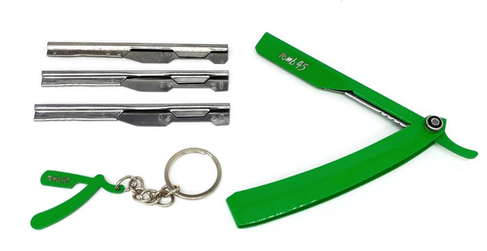 Tomb 45 Triple Cartridge Razor Holder – GREEN - Palms Fashion Inc.