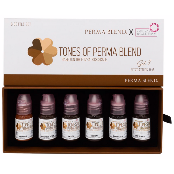 Tones of Perma Blend - Fitzpatrick 5 and 6