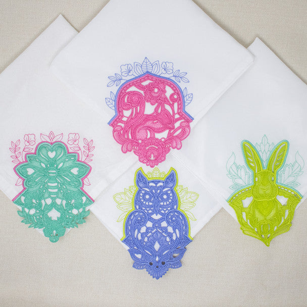 Tula Pink Lace Corners Design USB 80369USB