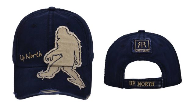Up North Big Foot Baseball Hat