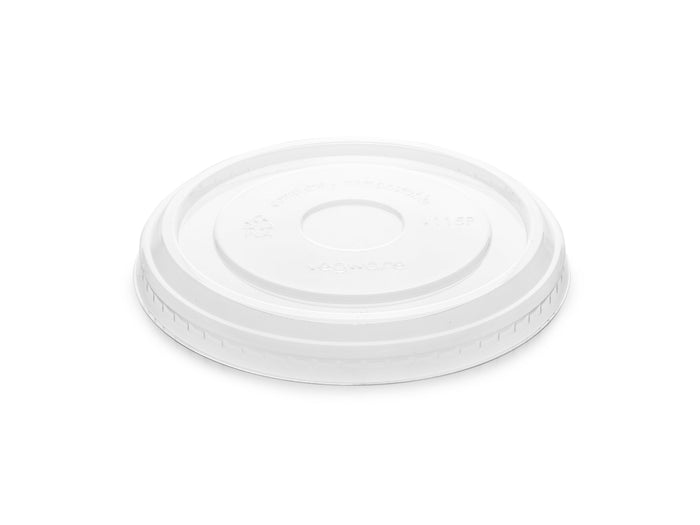 Vegware flat PLA cold lid | 115-Series | 500/cs
