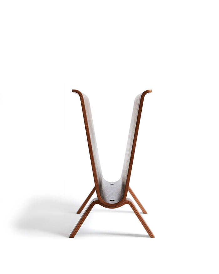 Walnut Magazine Rack