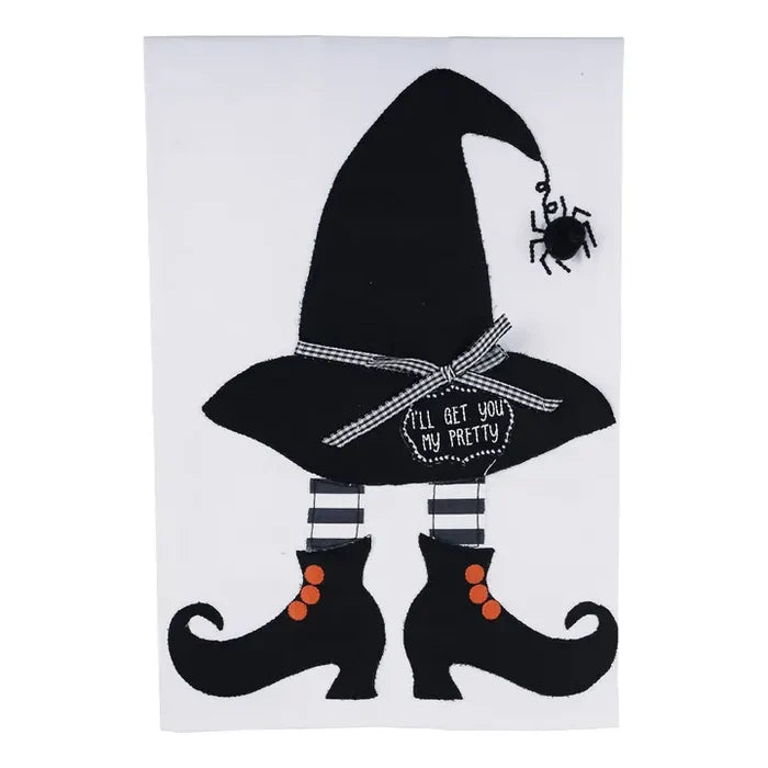 Witch Hat Tea Towel