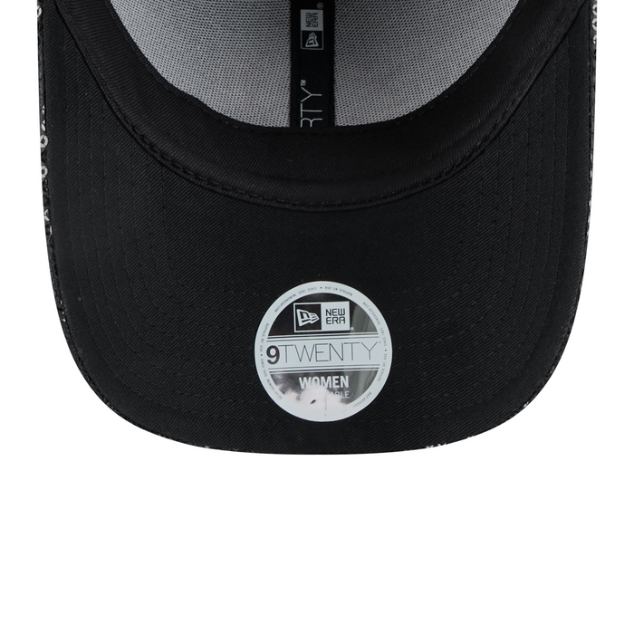 Women's New Era 9FORTY Buffalo Sabres Alternate Logo Black Sequin Hat