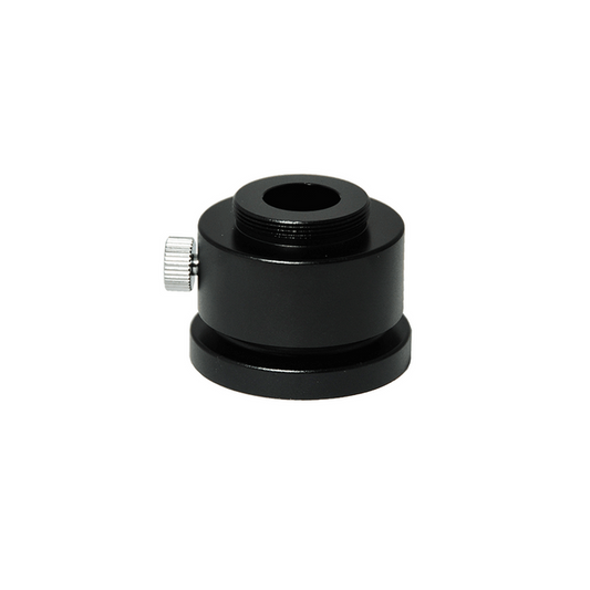 0.4X Adjustable Microscope Camera Coupler C-Mount Adapter 26mm, SKU SZ17016121, three quarter front view