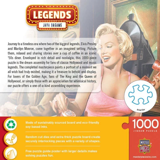 1000 Piece Jigsaw Puzzle - Legends- Java Dreams | MasterPieces