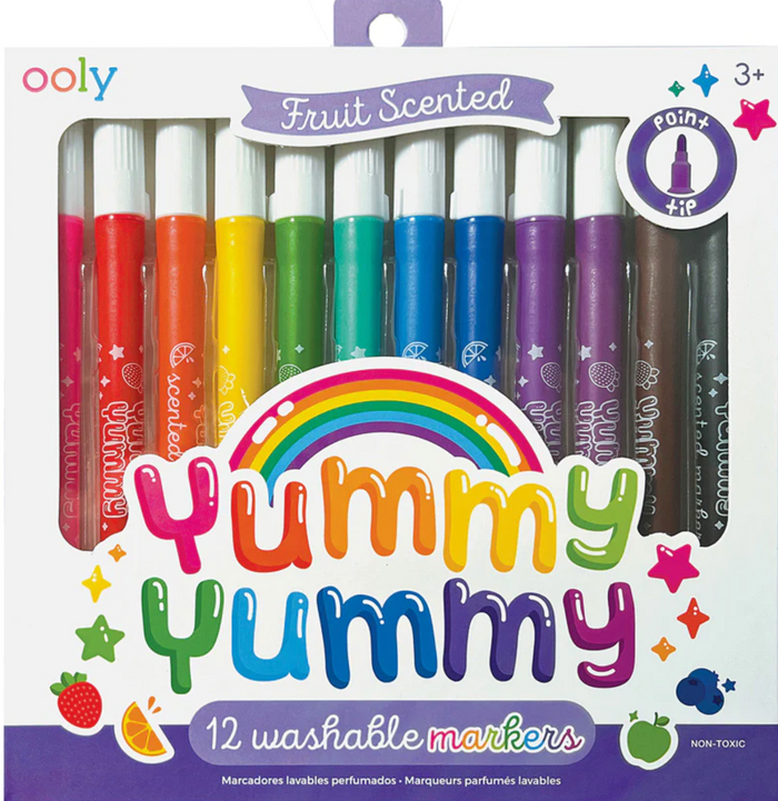 12 markers yummy yummy scented