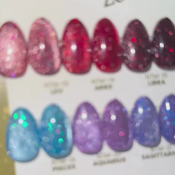 12pc Nail Thoughts Zodiac Flash Magnetic Collection (NTM-13 ~ 24)-Magnetic-Kokoist-Gel Essentialz