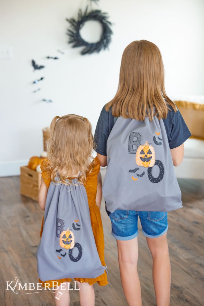 September - Fab-Boo-Lous Canvas Backpack