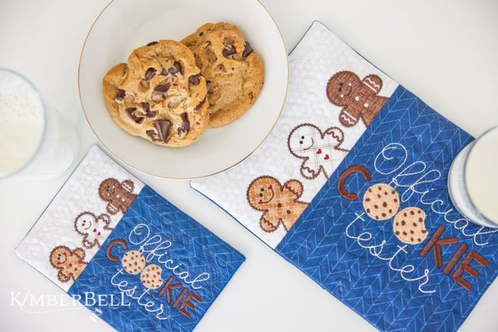 October - Official Cookie Tester Mug Rug