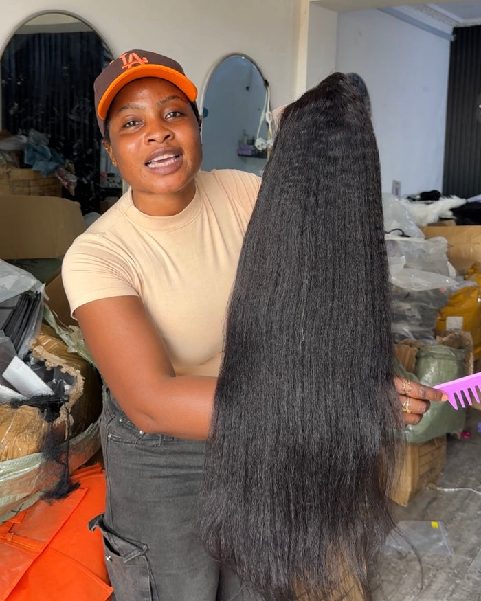 4x4 Closure Kinky Straight