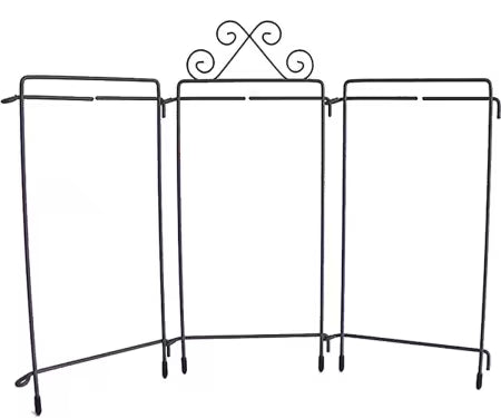 6in x 12in Table Top Tri-Stand (Grey or White) Clearance Sale