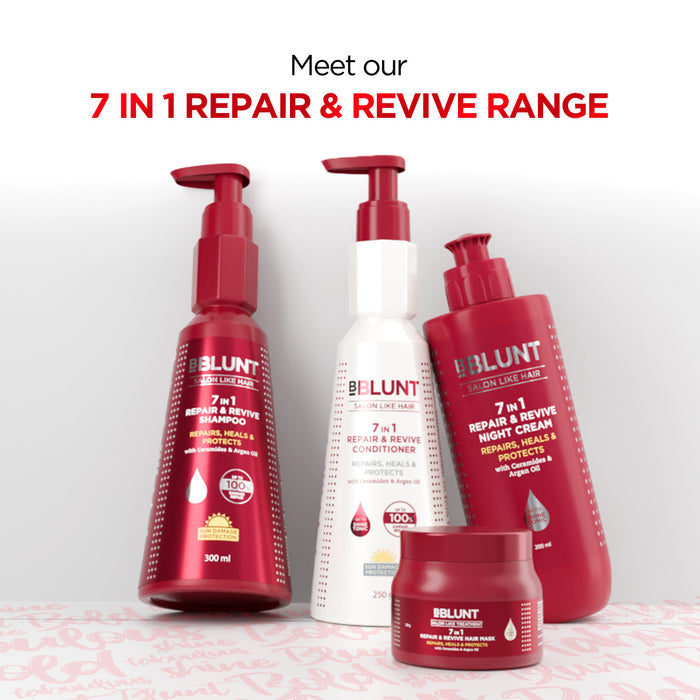 7 in 1 Repair & Revive Hair Mask for Up to 100% Damage Repair* - 120g(Pack of 3)