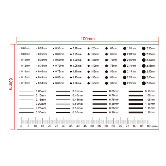 90mm/180 Div Comparison Test Gauge, SKU RT02420411, three quarter front view