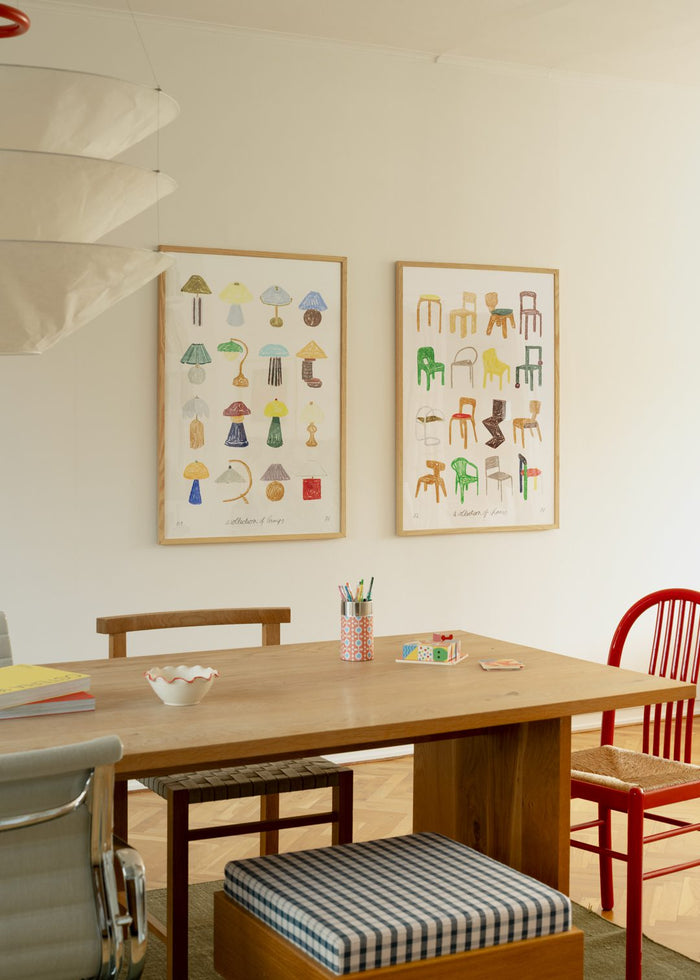 A Collection of Lamps by Isabelle Vandeplassche