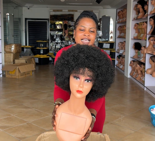 Afro Wig Cap