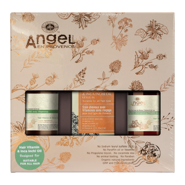 Angel VITAMIN & INCA INCHI OIL Duo + Capsules Gift Pack
