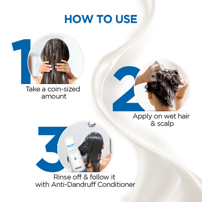 Anti-Dandruff Shampoo For a Clear & Healthy Scalp 300 ml(Pack of 3)