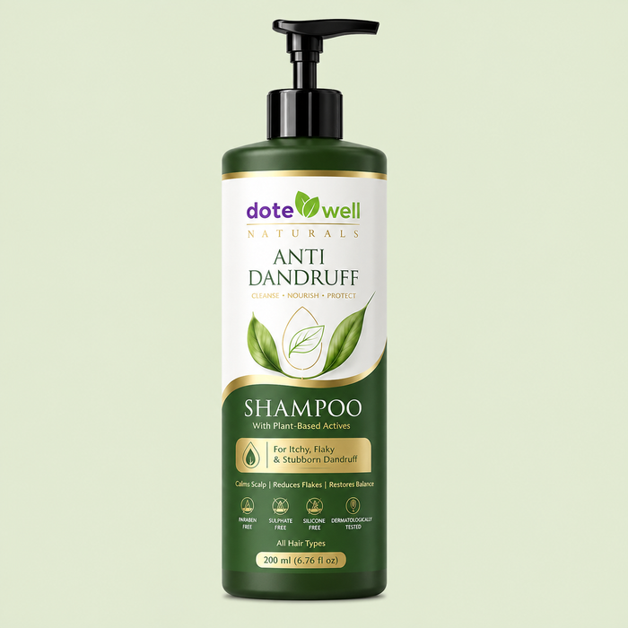 Anti-Dandruff Shampoo for Flake Control & Itchy Scalp Relief | Deep Cleansing for Oily & Dandruff-Prone Hair | 200ml