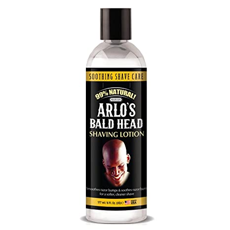 Arlo's Bald Head Shaving Lotion 6 oz - Palms Fashion Inc.