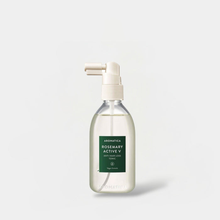 Aromatica Rosemary Active V Anti - Hair Loss Tonic 100ml تونيك أروماتيكا روزماري أكتيف في المضاد لتساقط الشعر - Princess Cosmetics Qatar