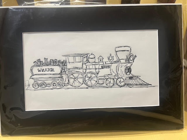 Artist Sketch with frame