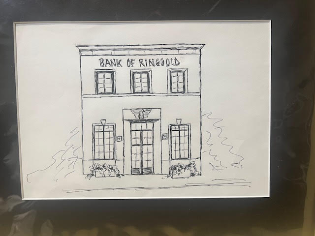 Artist Sketch with frame