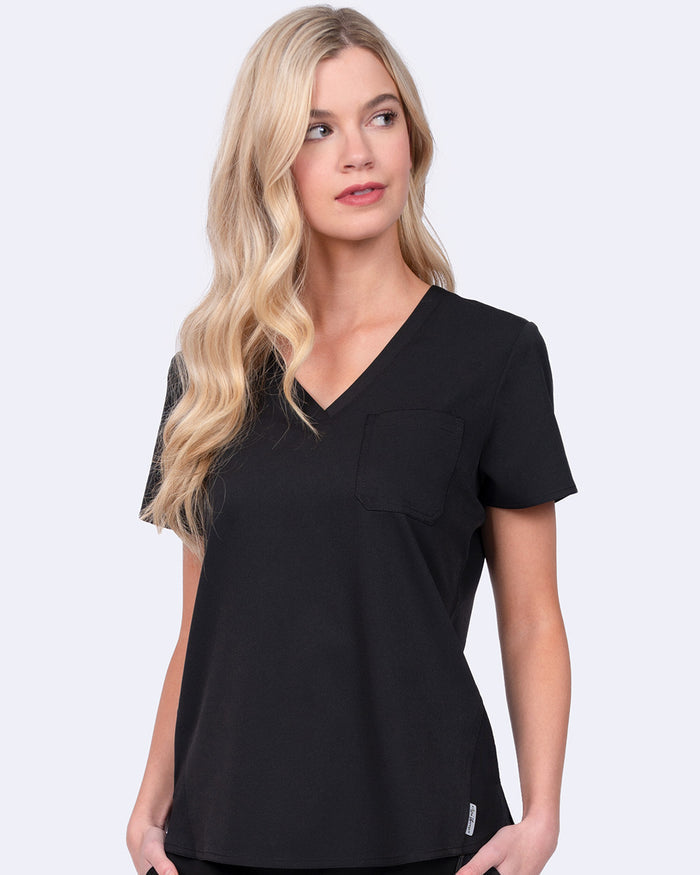Ava Therese Peyton 1-Pocket Tuck In Scrub Top