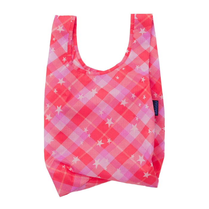 Pink Star Plaid