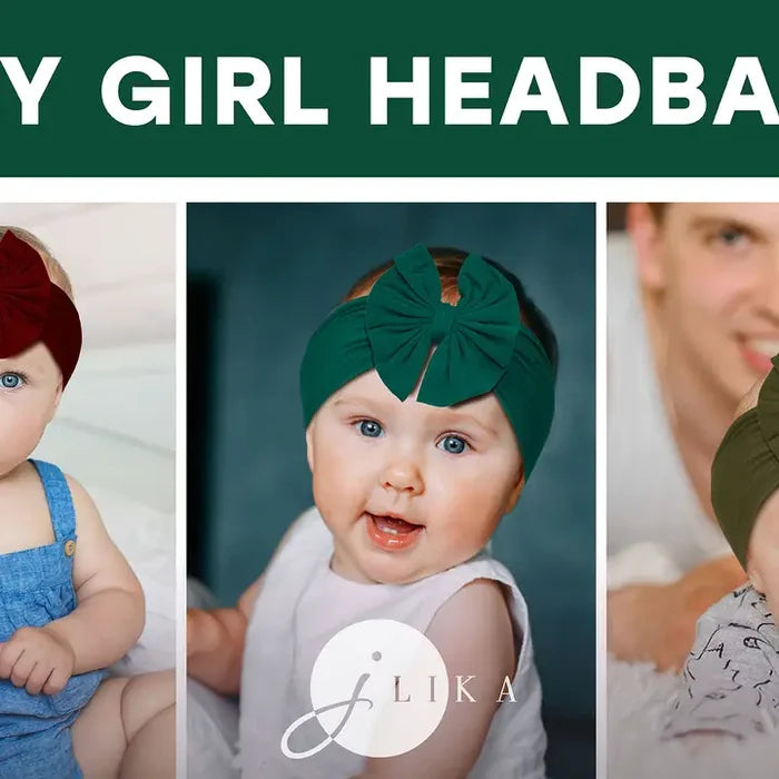 Baby Girl Headbands Nylon Bows