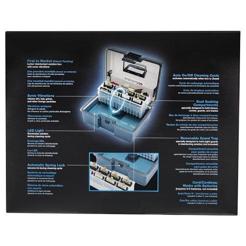 Babyliss Pro Barber Sonic Disinfectant Solution Box # BDISBOX - Palms Fashion Inc.