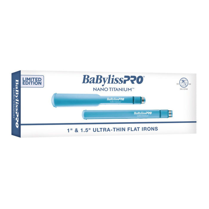 Babylisspro Nano Titanium Ultra Thin Staightener 2pk #BNTPP57UC