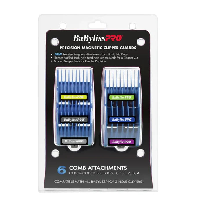 BaBylissPRO Ultra Thin Magnetic Clipper Guards # FXPCMG
