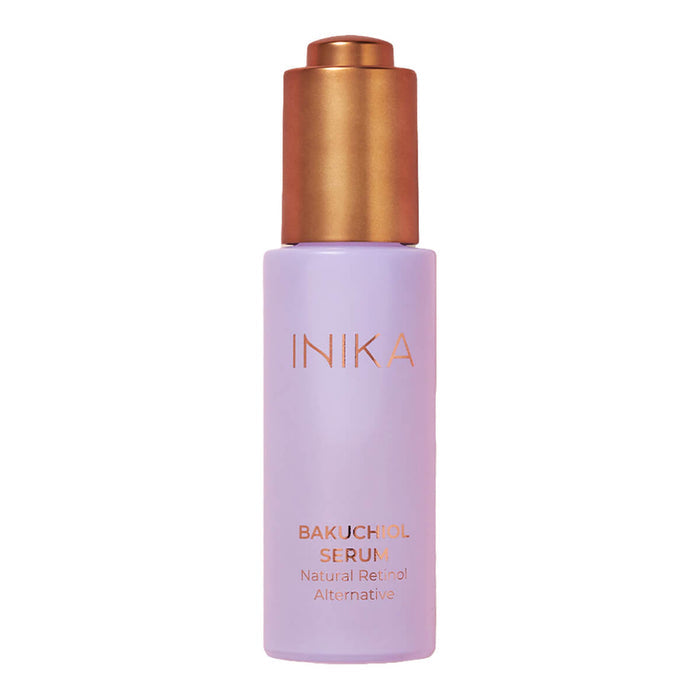 Dropper bottle of certified organic Bakuchiol Serum.