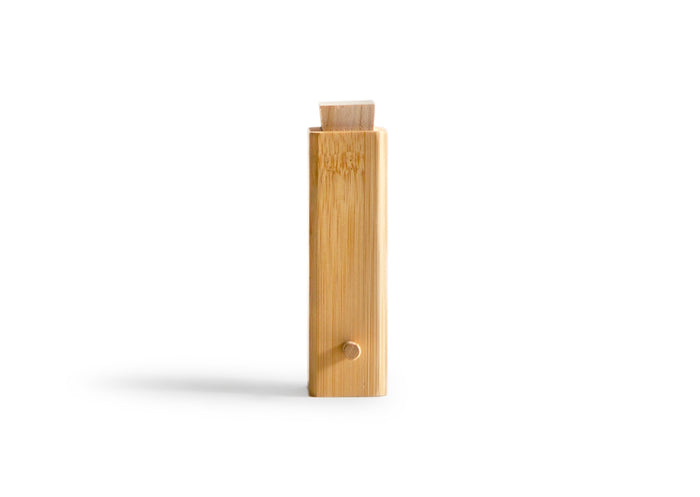 Bamboo Spice Container by Kohchosai Kosuga on a white