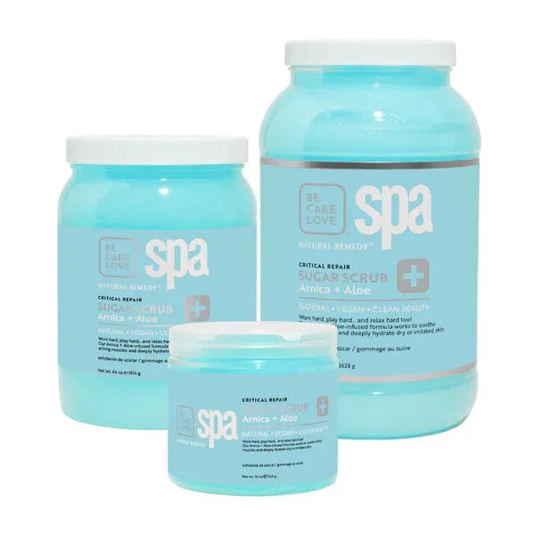 BCL Spa - Critical Repair Arnica and Aloe - Exfoliating Sugar Scrub (16oz)-BCL Spa-Gel Essentialz