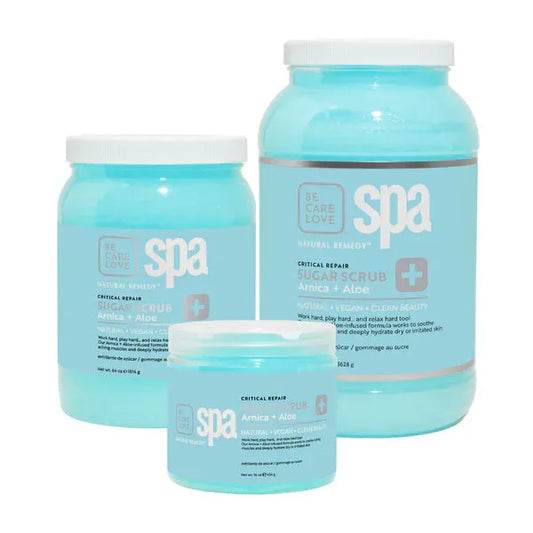 BCL Spa - Critical Repair Arnica and Aloe - Exfoliating Sugar Scrub (16oz)-BCL Spa-Gel Essentialz