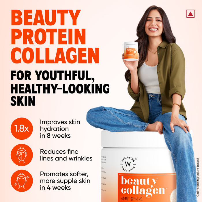 Beauty Korean Marine Collagen Peptides Mango Peach Flavour