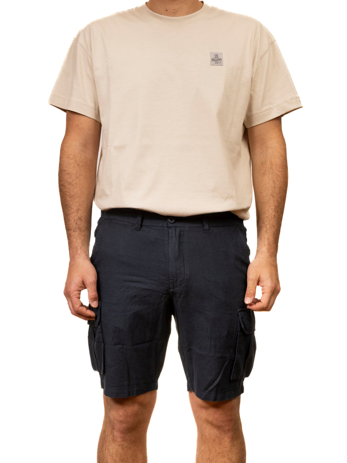 IMPURE bermuda cooper blu COOPER LINO-C01