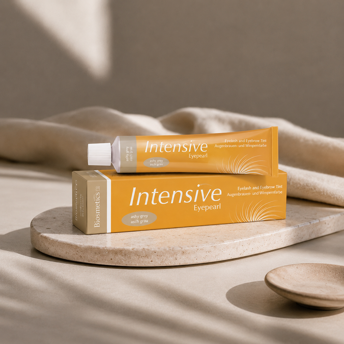 Biosmetic - Intensive Eyepearl - Bryn og vippe farve - ash grey - 20 ml.