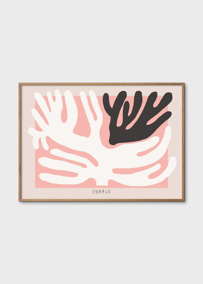 Black and White Corals by Madelen Möllard