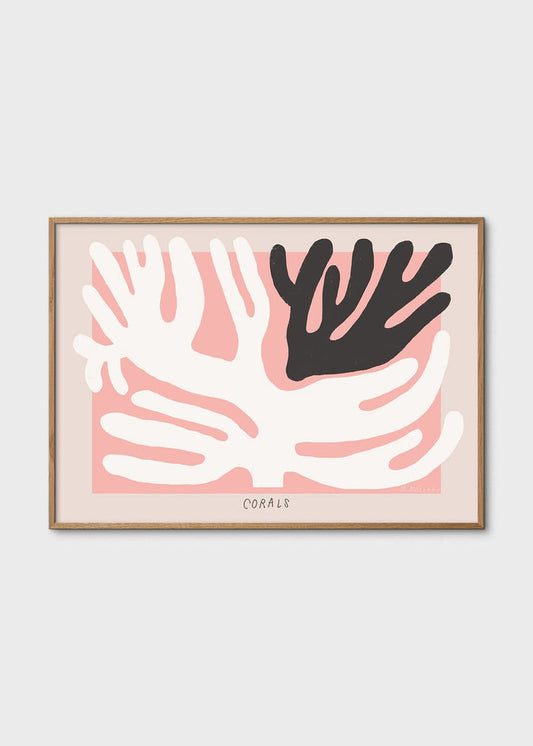 Black and White Corals by Madelen Möllard