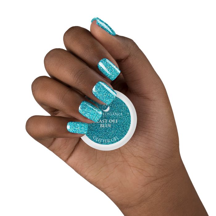 Blast Off Blue | Light Elegance Glitter
