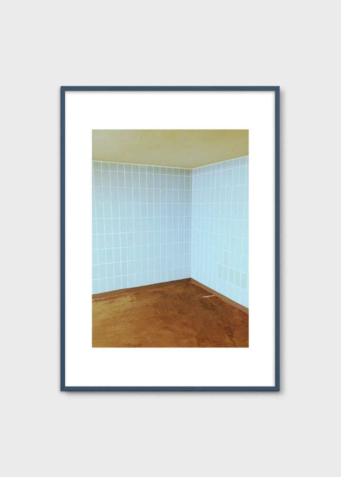Blue U-Bahn by Julie Brix