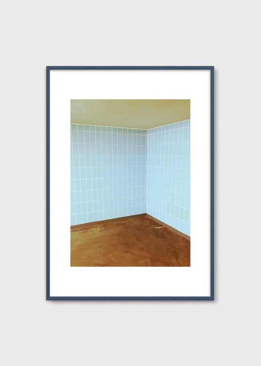 Blue U-Bahn by Julie Brix